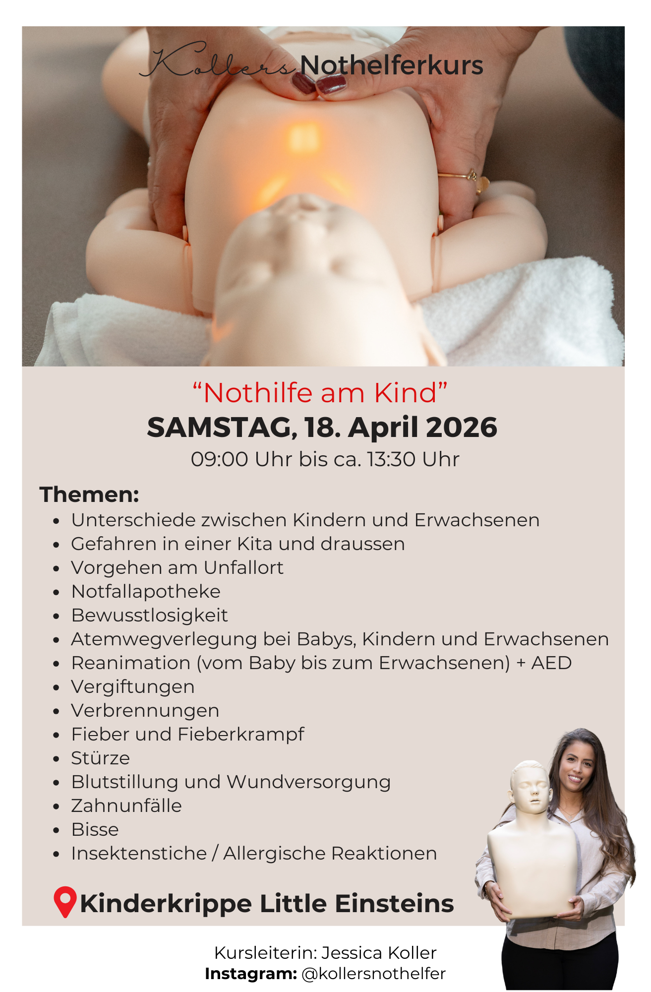 Kinder Nothelfer Kurs 