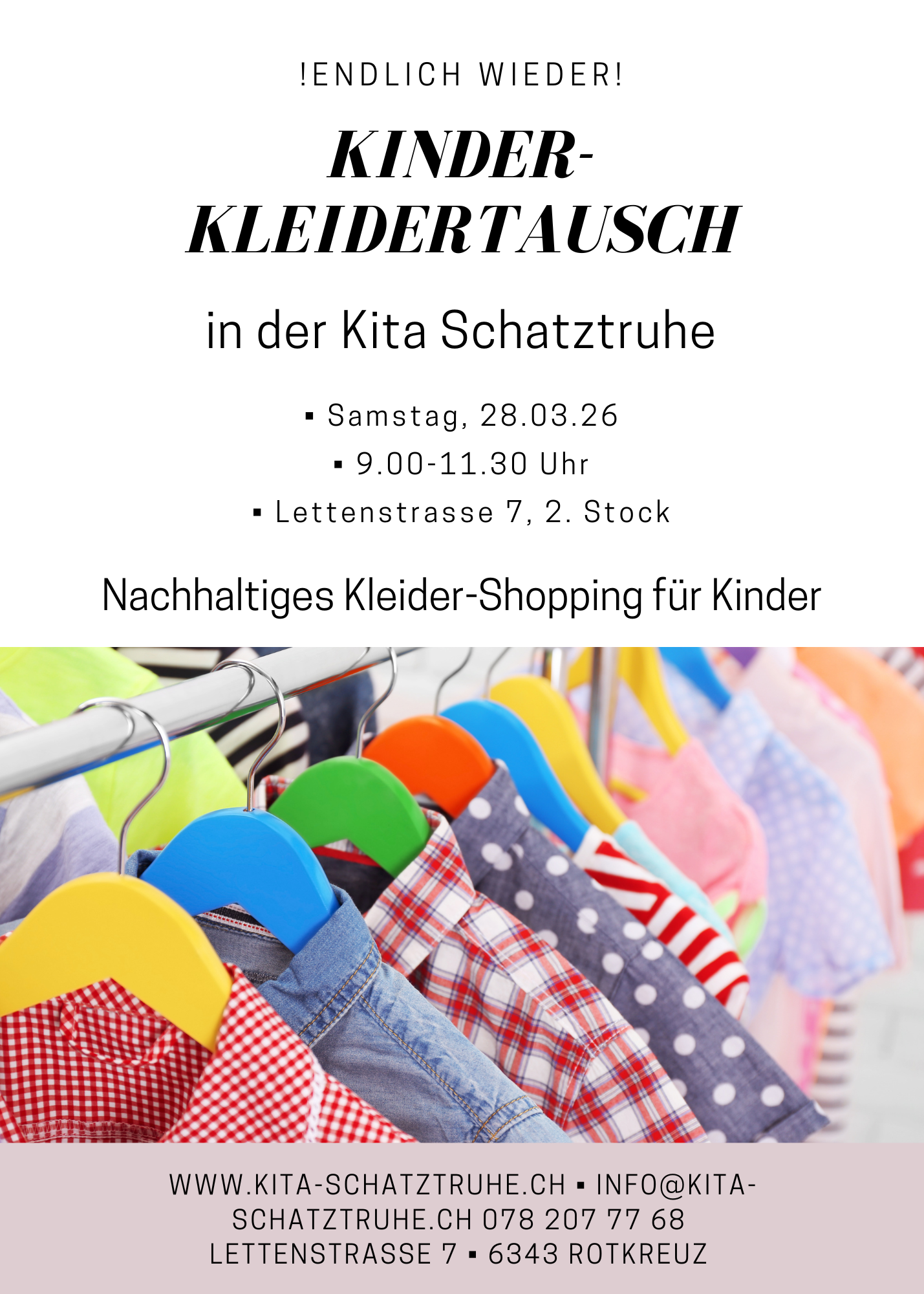 Nachhaltiges Kleider-Shopping für Kinder